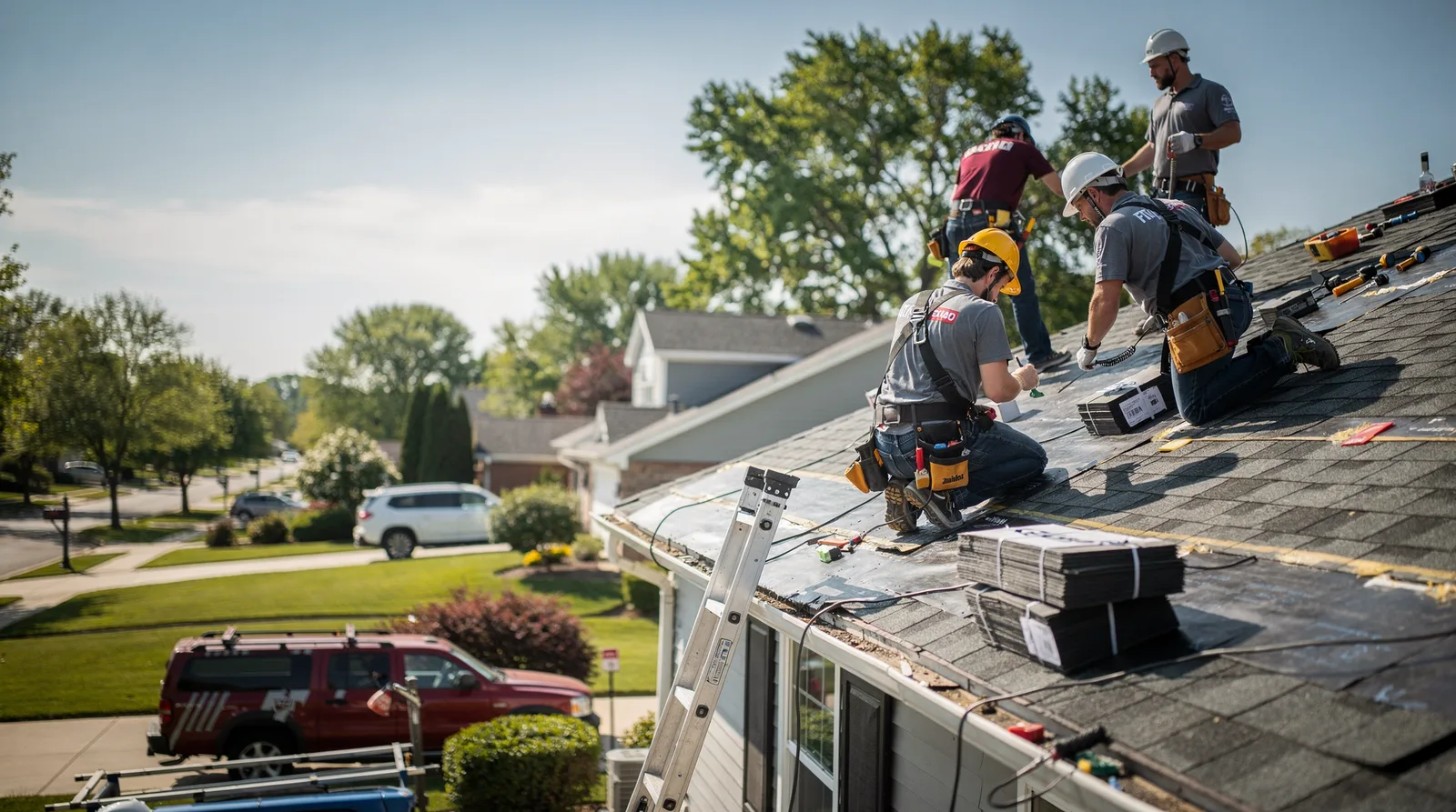 Roof Repair in Marion, IL around you